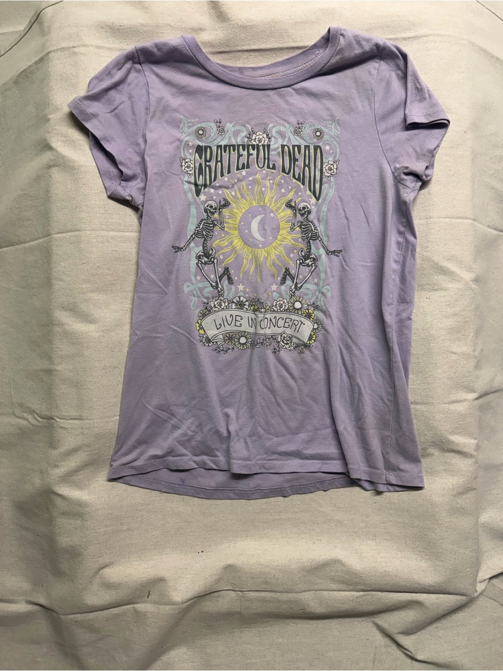 GAP Lavender Grateful Dead Graphic Tee - Sun & Moon